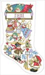 (image for) Snowmen Playing Stocking